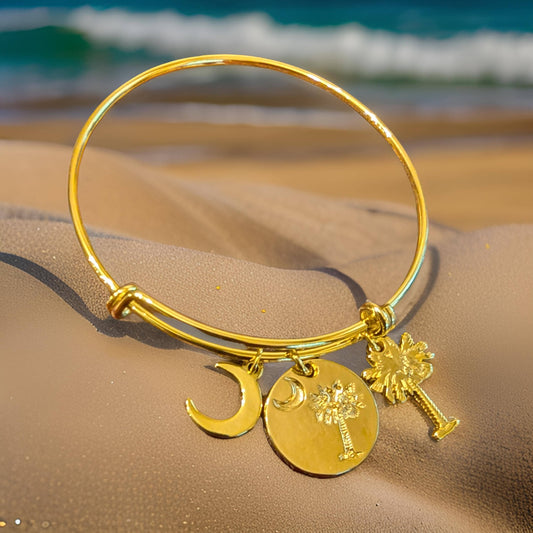 South Carolina Gold Expandable Bracelet