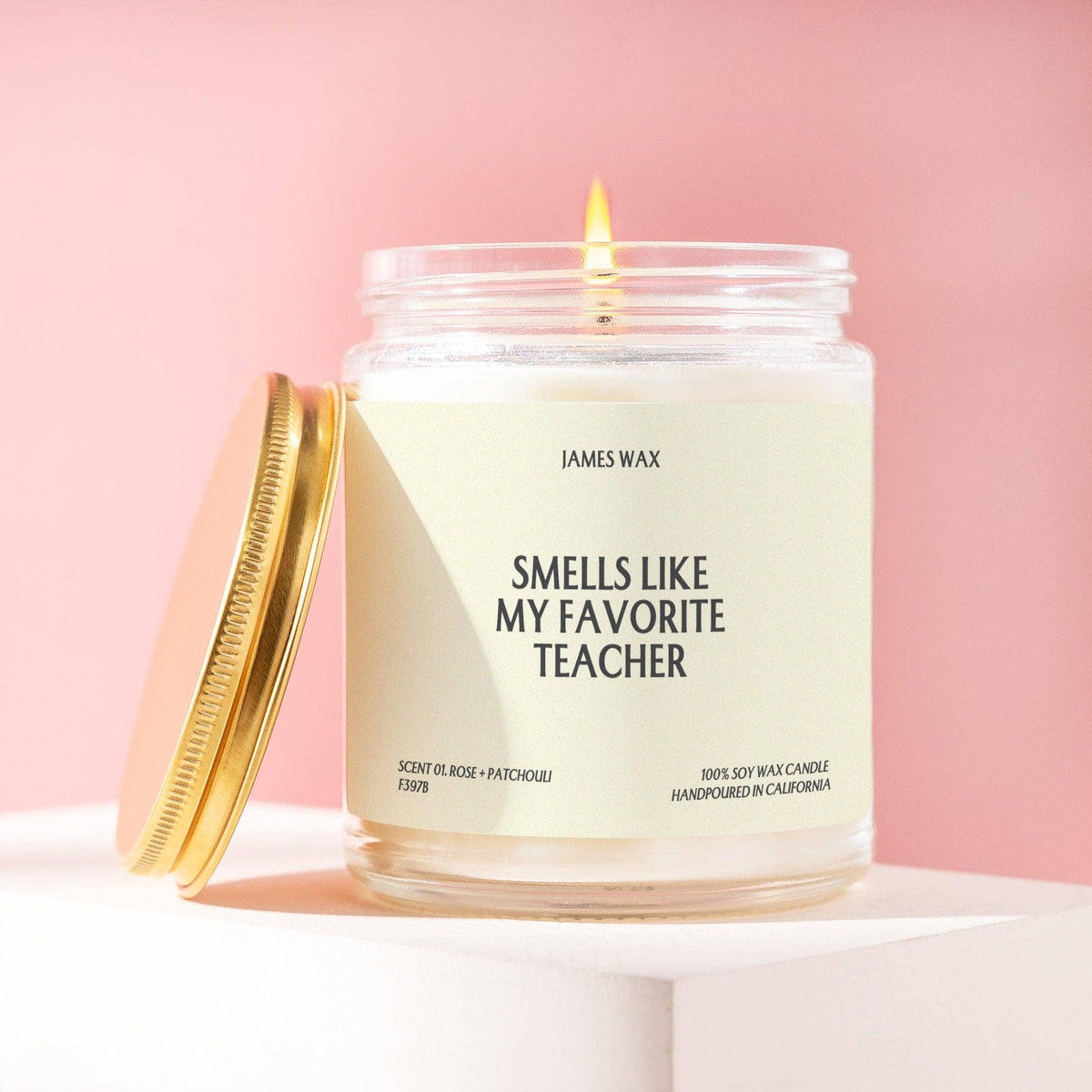 Teacher Gift Favorite Teacher Candle