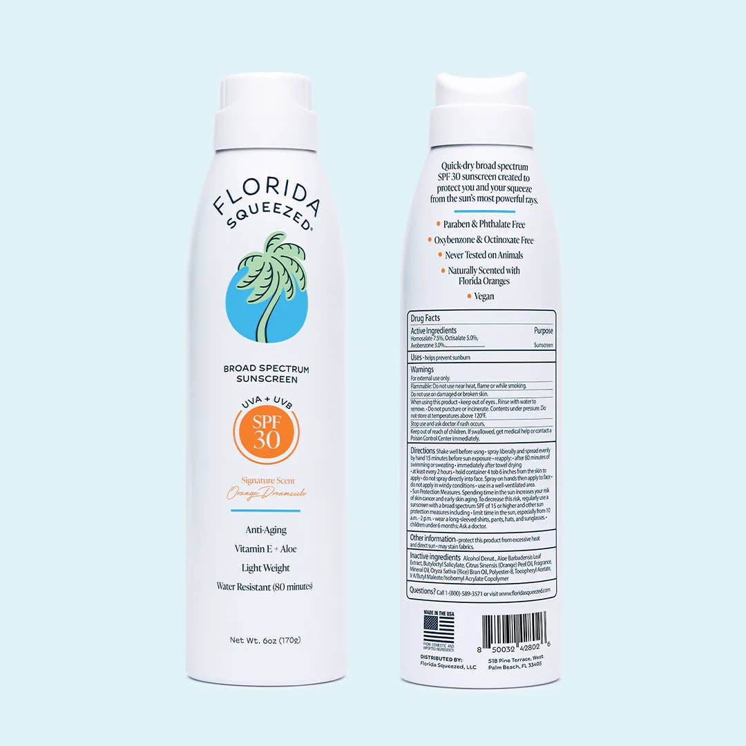 SPF 30 Sunscreen Spray