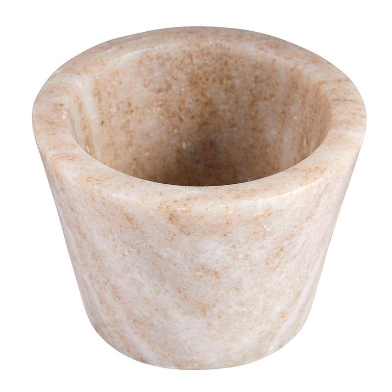 Tan Marble Pinch Pot