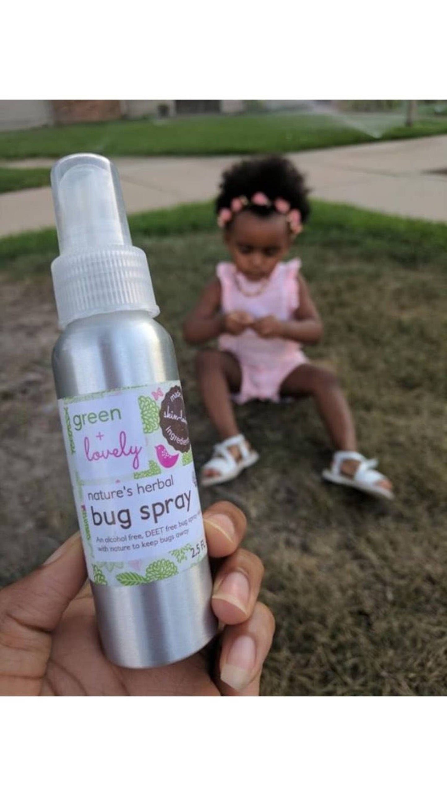 Herbal Bug Spray, Mosquito Repellant, DEET and Alcohol Free