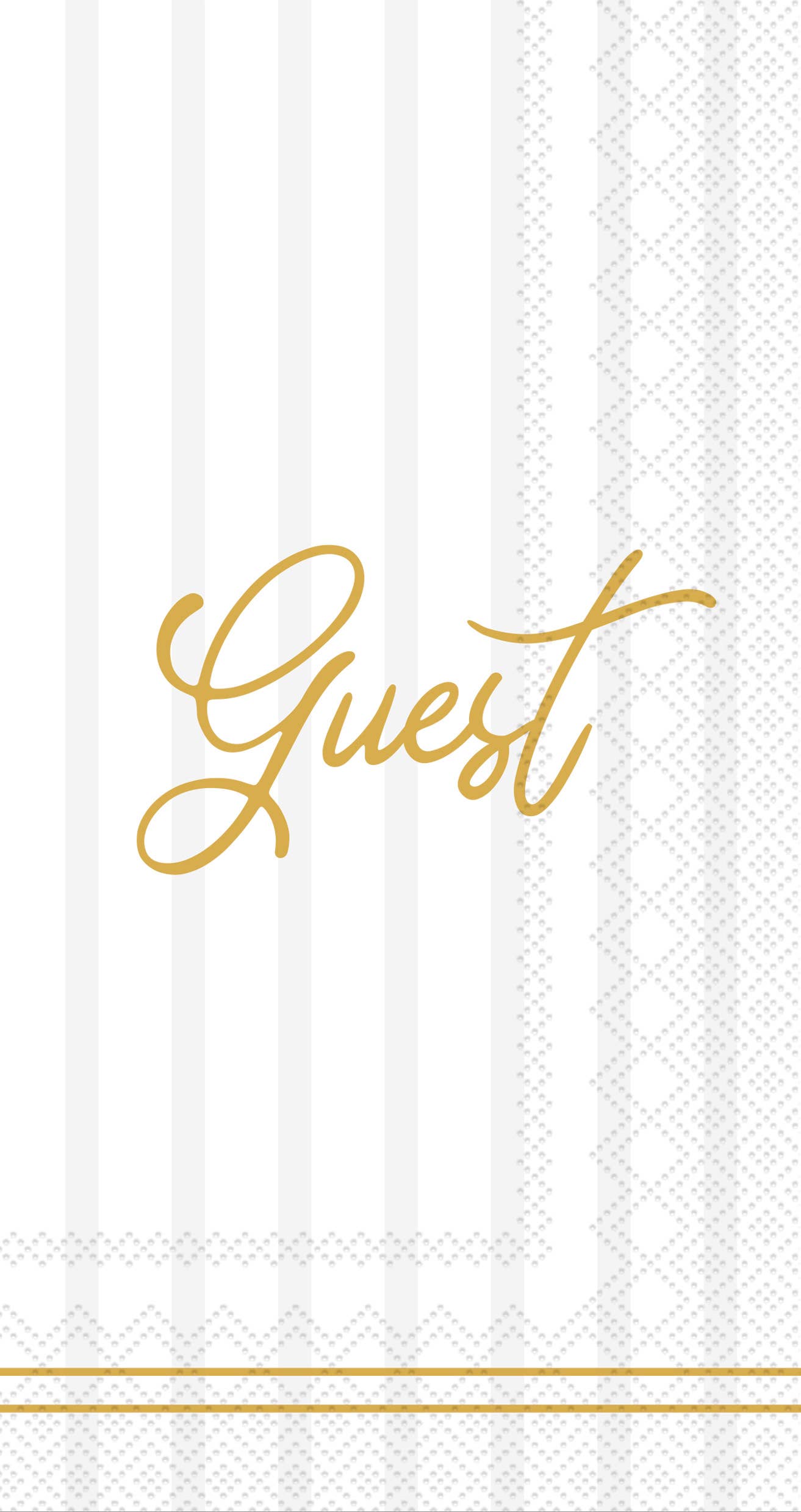 Paper Guest Towels Pack Of 16 Chic Monogram Guest Cream