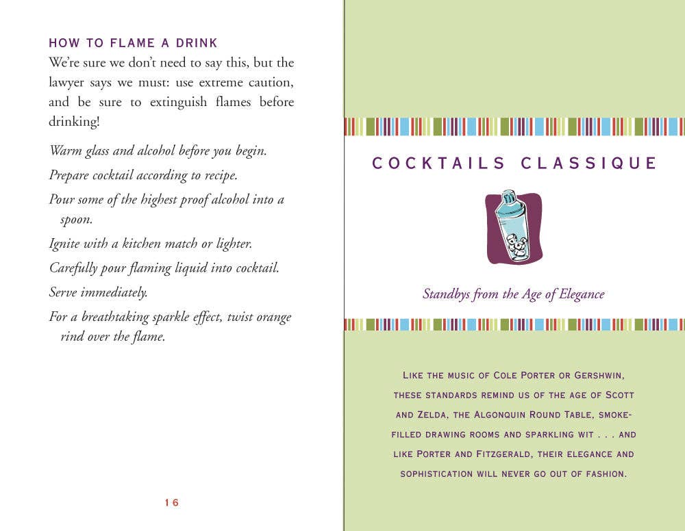 The Little Black Book of Cocktails