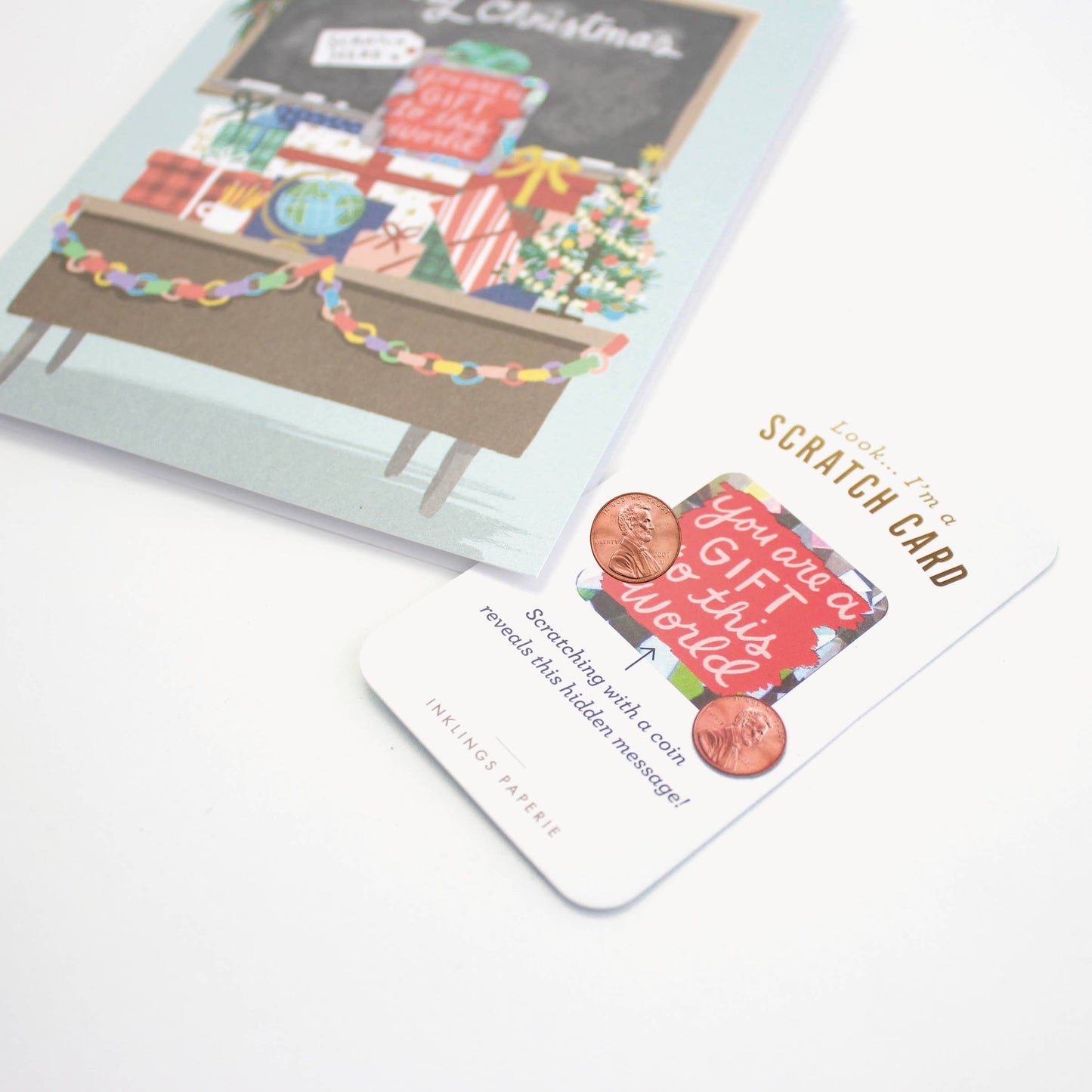 Scratch-off Card - Teacher Christmas