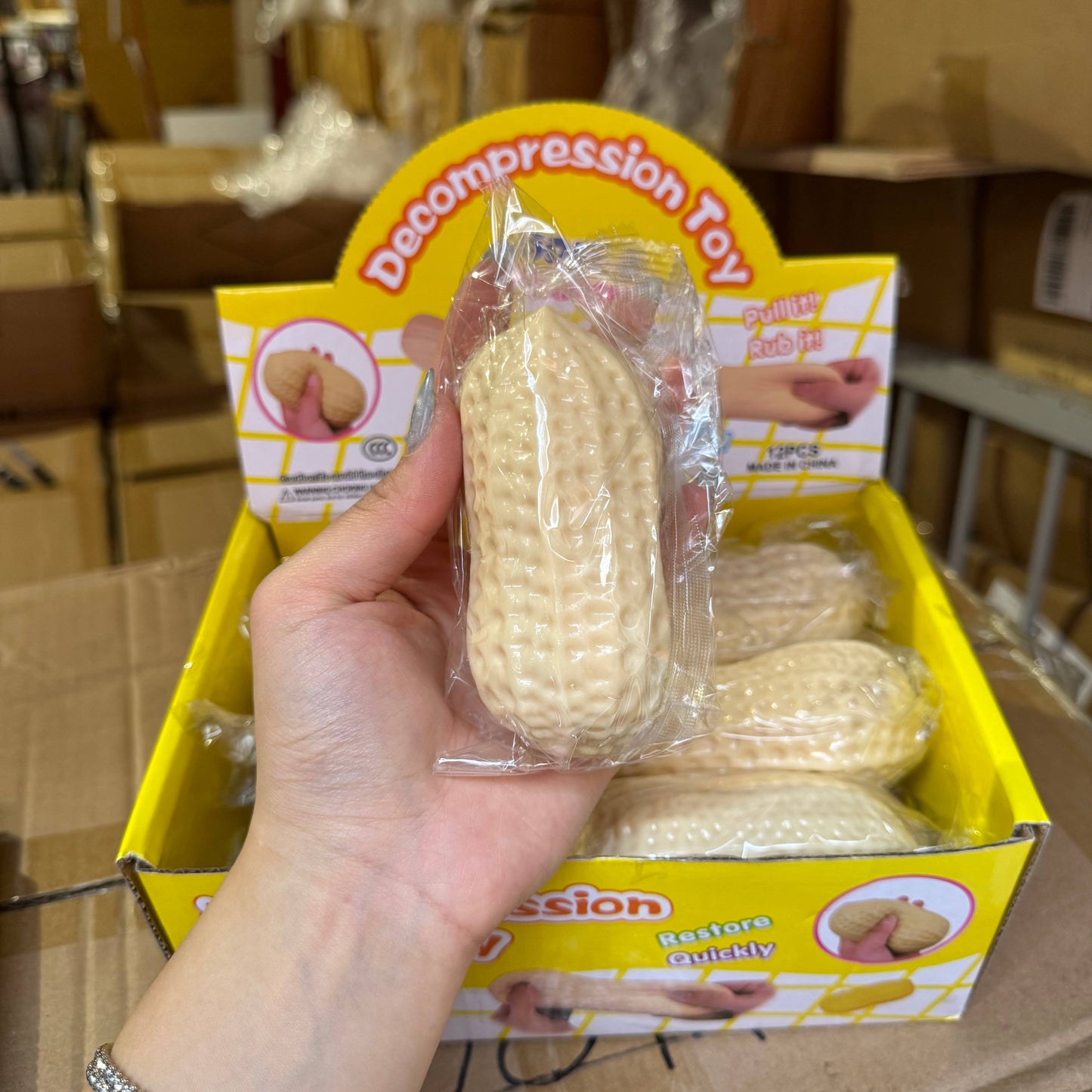OG Box Wrapped Crackling Crunchy Large Peanut Squish