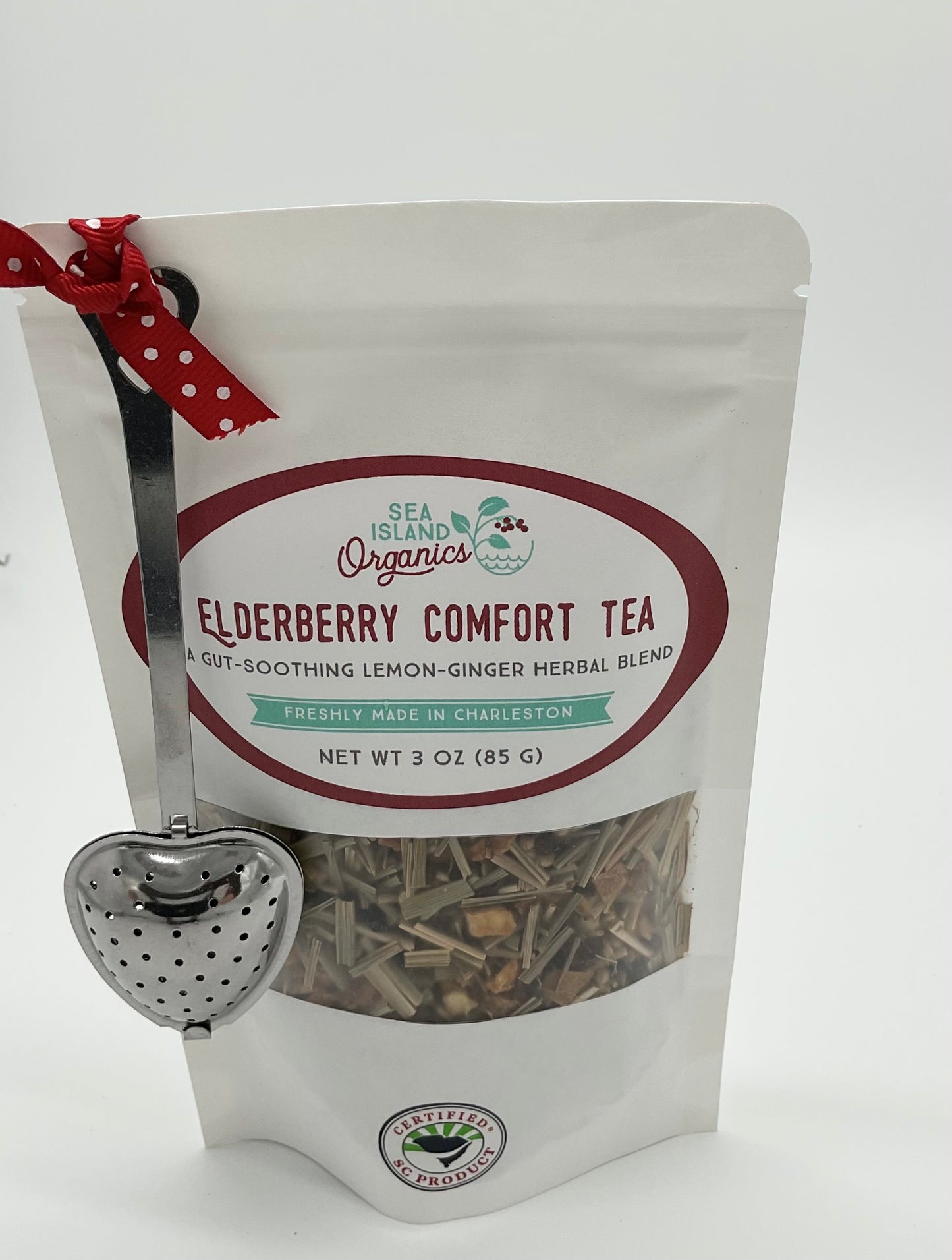 Elderberry comfort tea with infuser 3oz