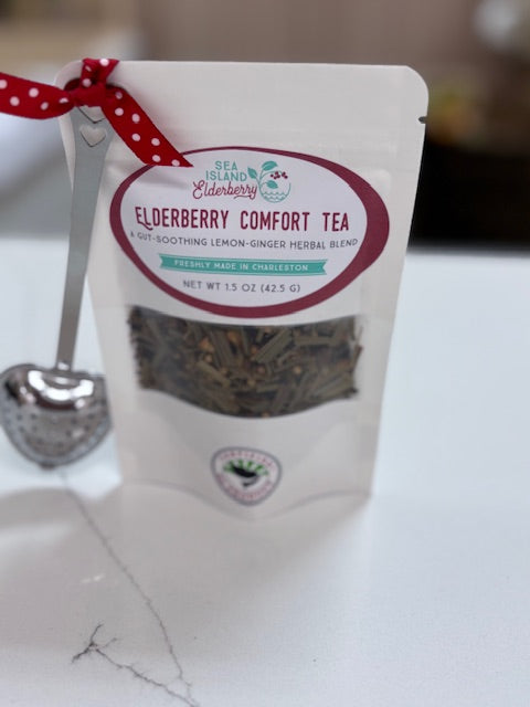 Locally made in Charleston, SC organic elderberry tea