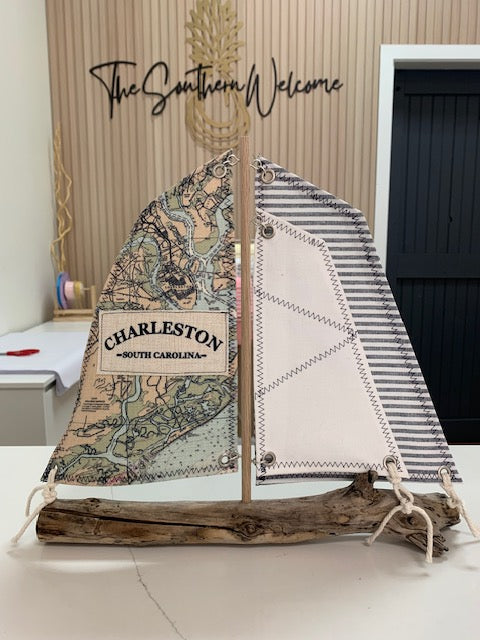 Driftwood Sailboat