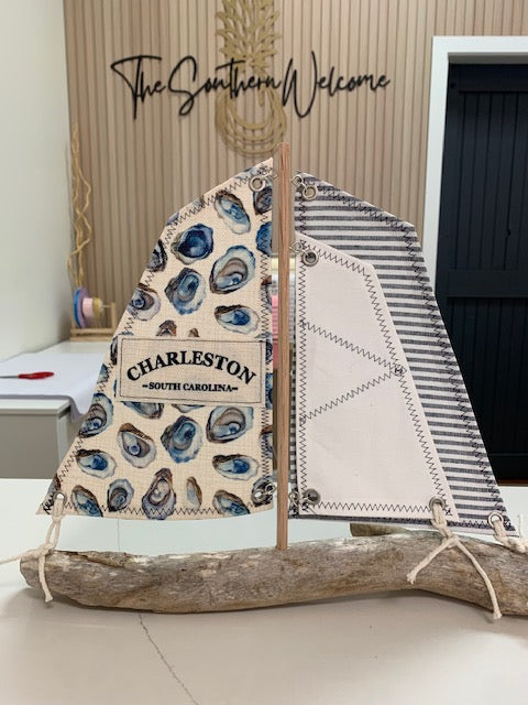 Driftwood Sailboat