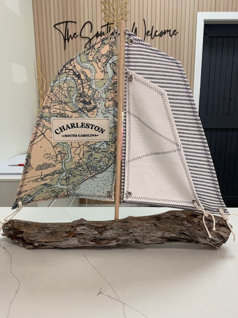 Driftwood Sailboat