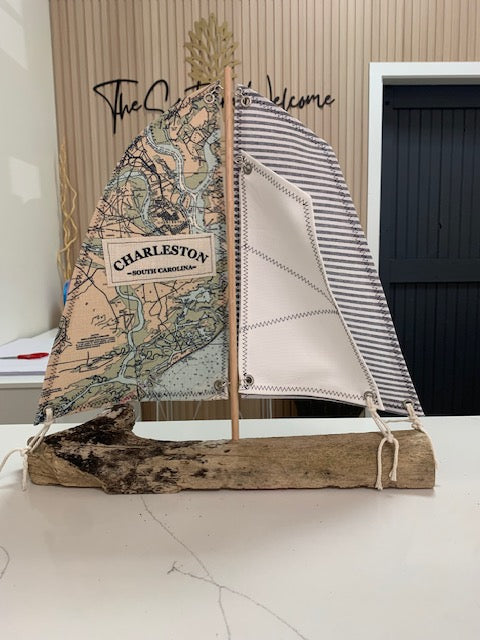 Driftwood Sailboat