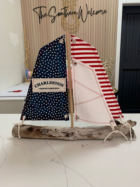 Driftwood Sailboat