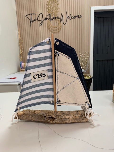 Driftwood Sailboat