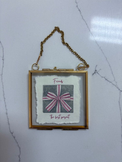 Glass Frame Ornaments