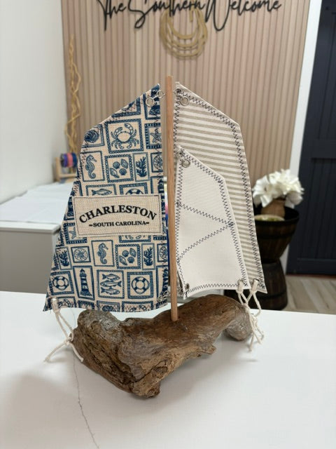Driftwood Sailboat