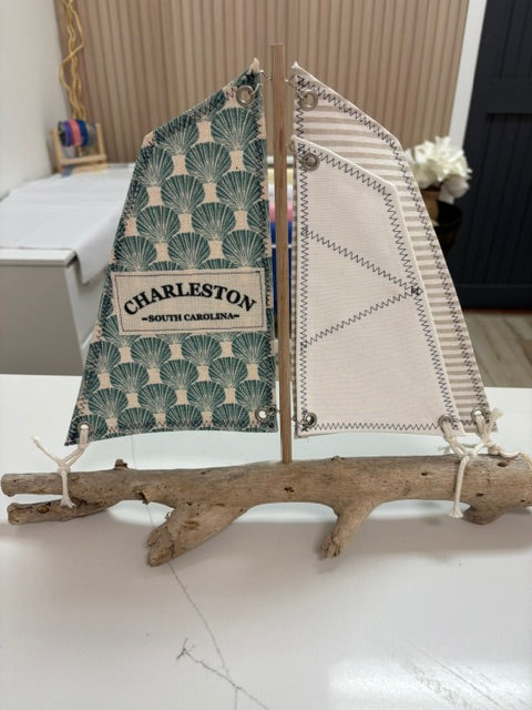 Driftwood Sailboat
