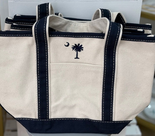 Palm and Moon Tote