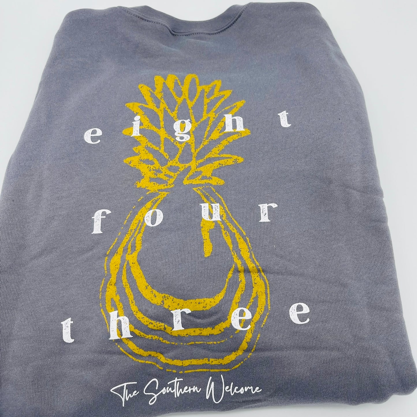 Eight Four Three Sweatshirt - Purple