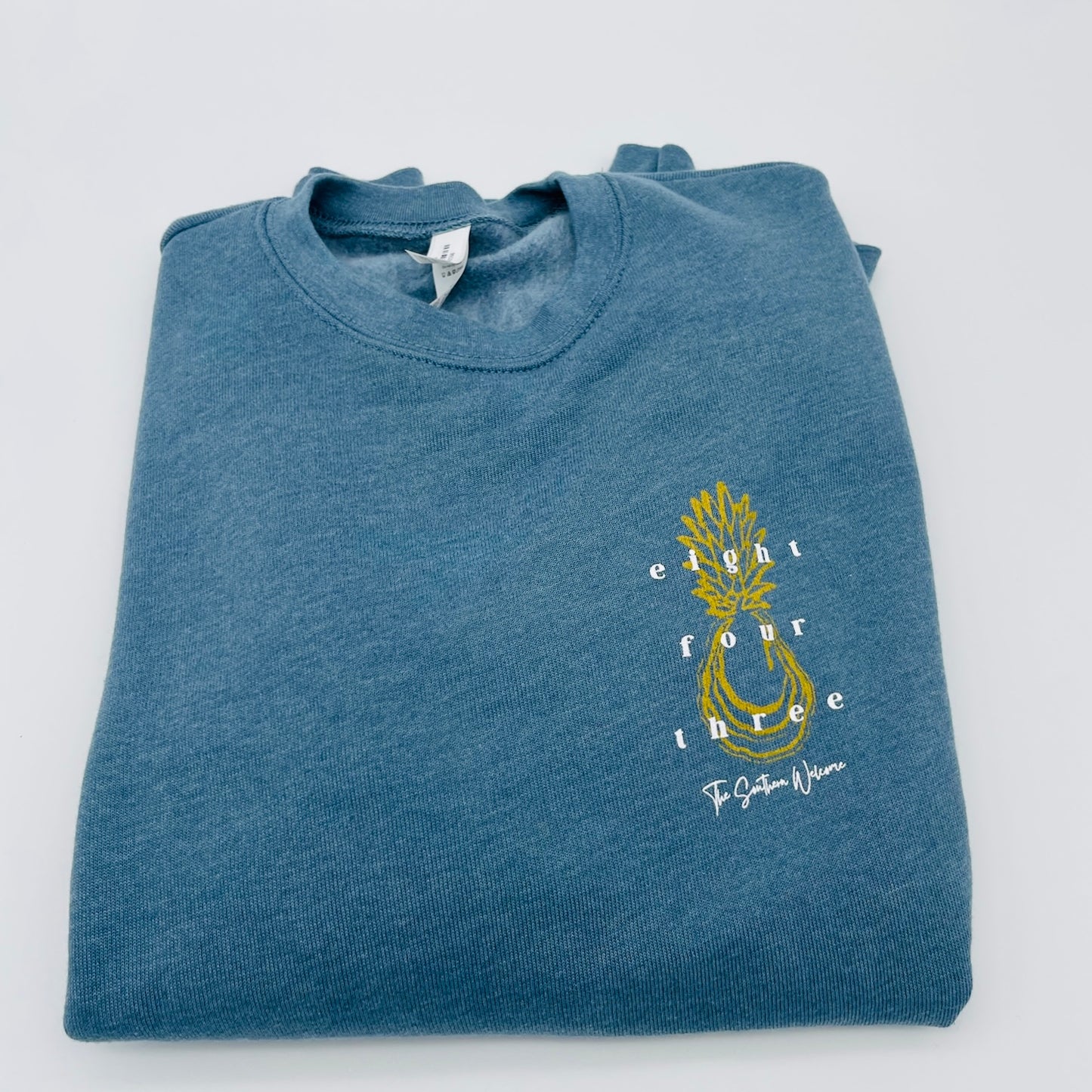 Eight Four Three Sweatshirt - Blue