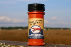 Lowcountry seafood.  Locally made Charleston.