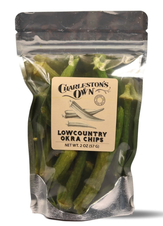 Lowcountry Okra Chips