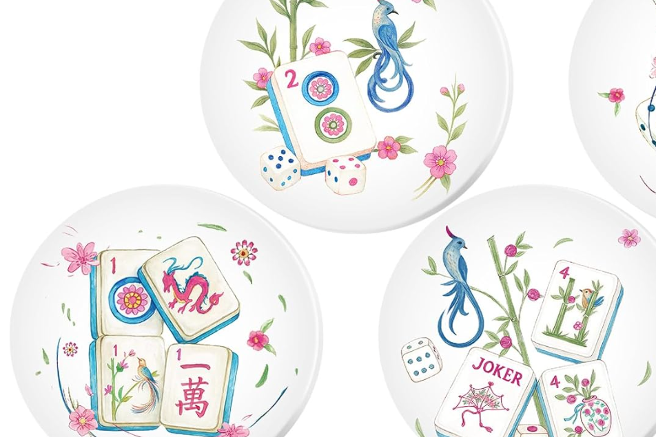 Mahjong Ceramic Coasters