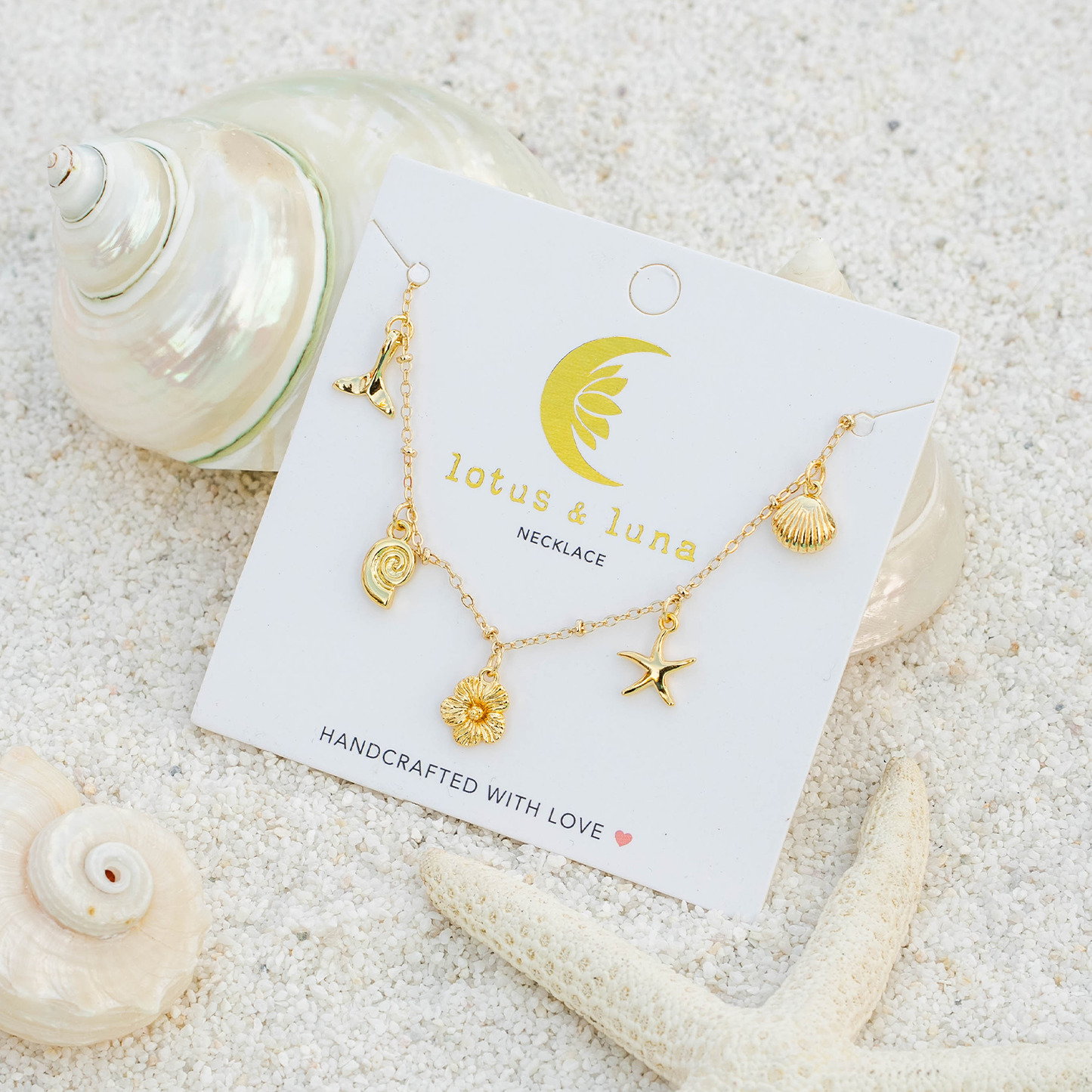 Ocean Treasures Charm Necklace