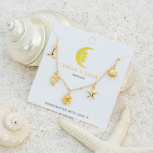 Ocean Treasures Charm Necklace