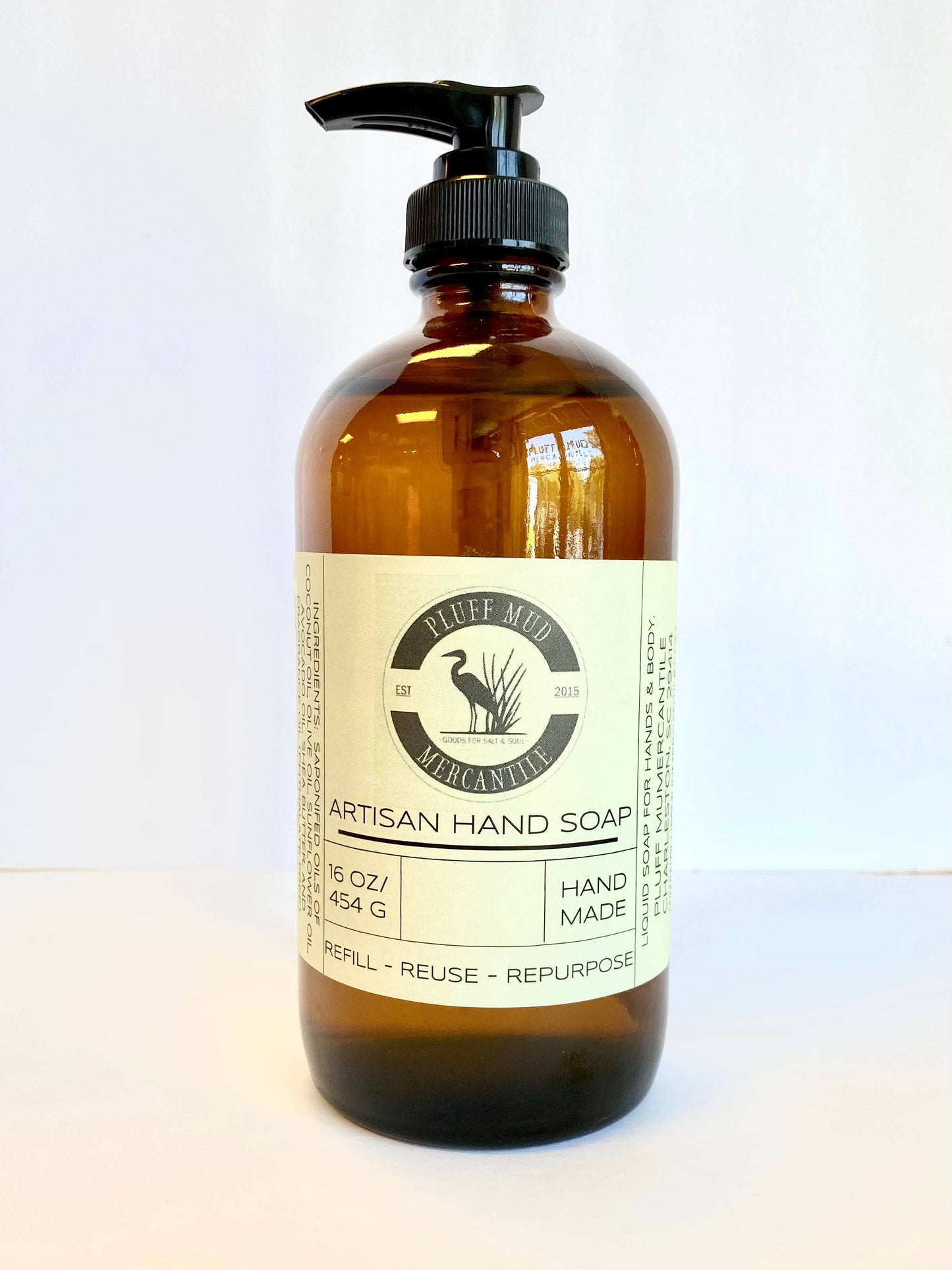 Natural Liquid Hand Soap - Pluff Mud