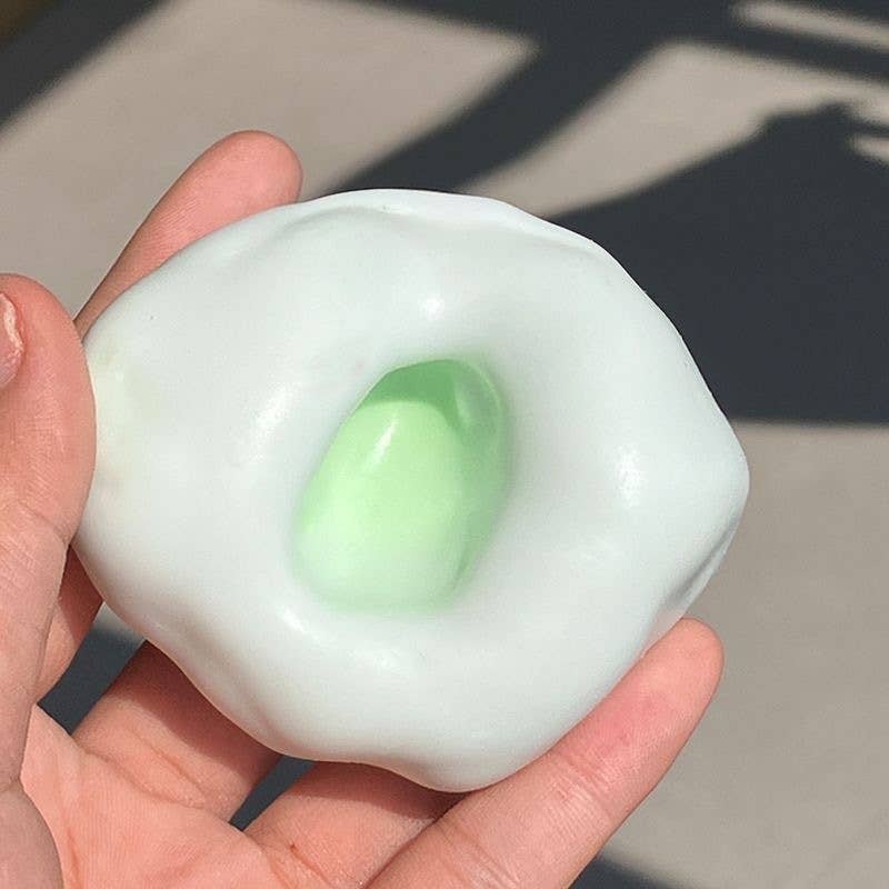 Mochi Squishy Crunchy Sound Ball Stress Relief Fidget Toy