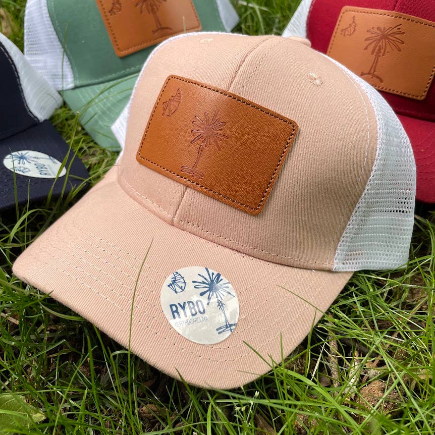 Classic Badge Palmetto Tree Trucker Hat