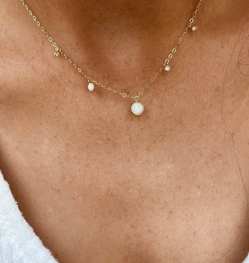 Luminescence Opal Necklace