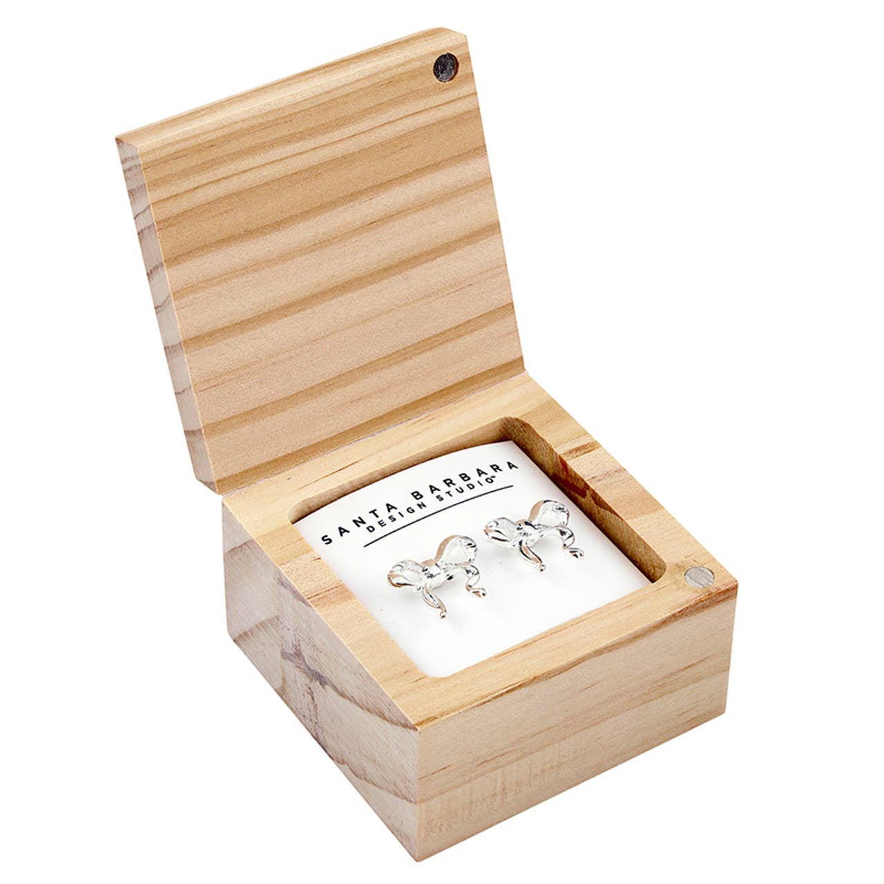 Treasure Box Bow Earring - Darling Daughter