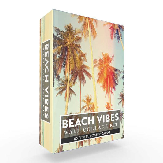 Beach Vibes Wall Collage Kit by Adams Media