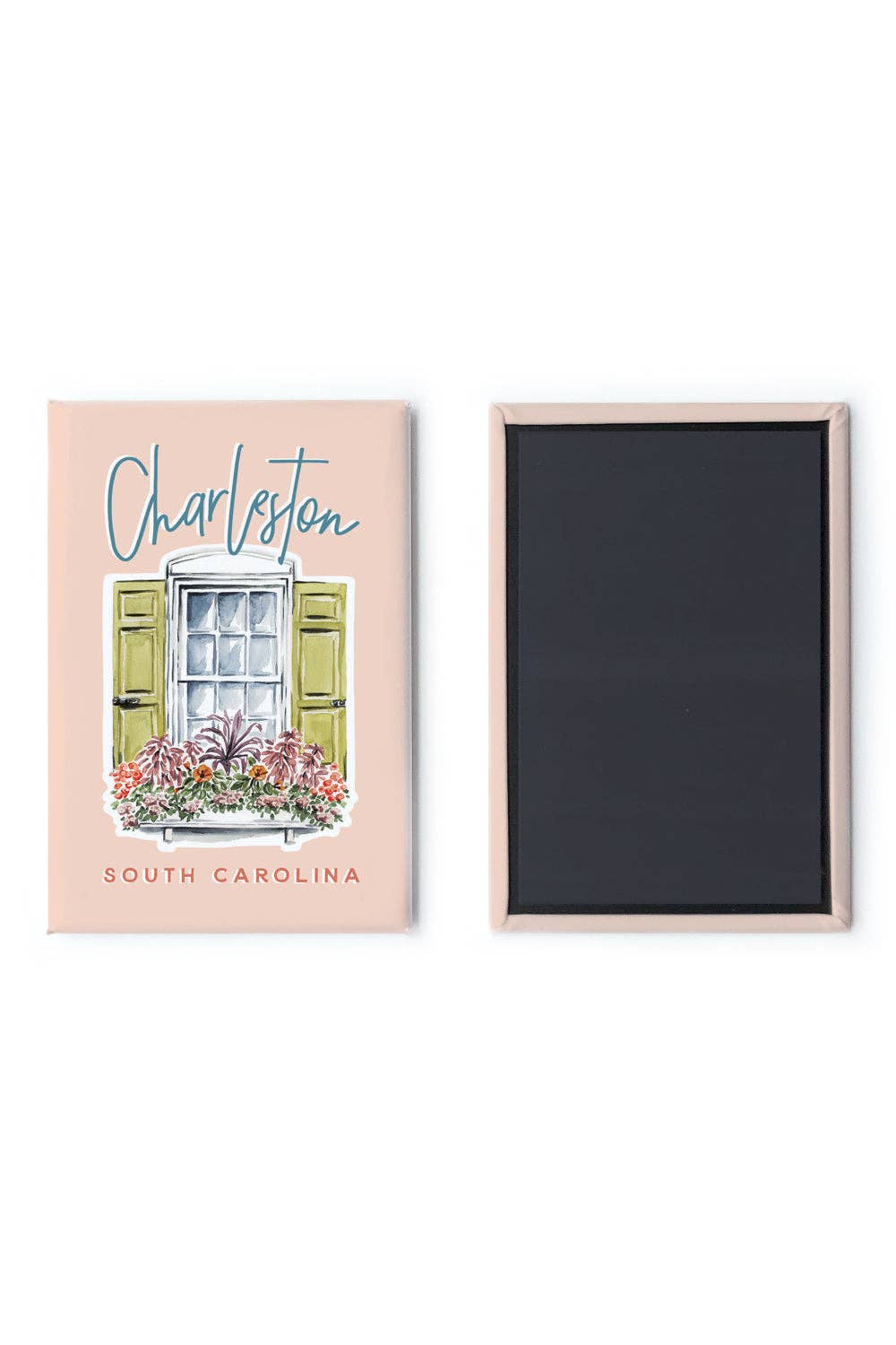 The Charleston Flower Box Magnet