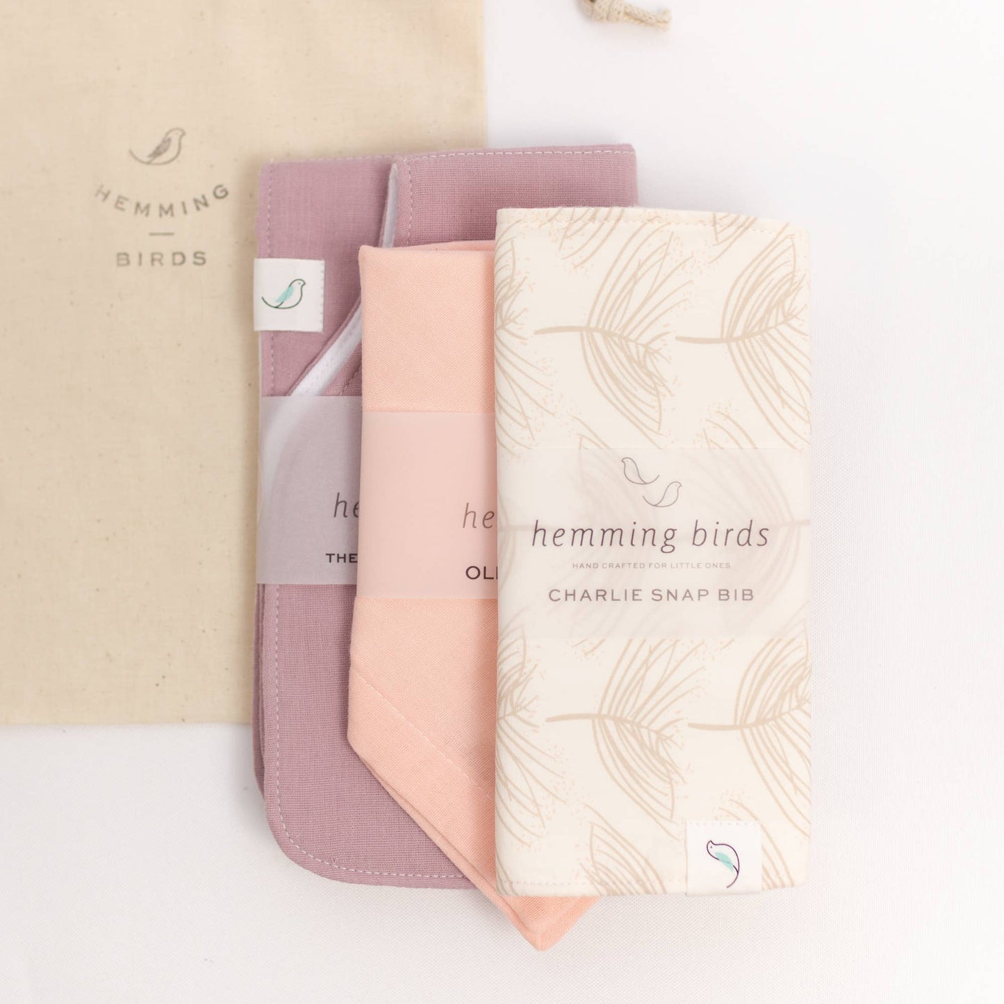 The Essential Burp Cloth - Lavender Grey