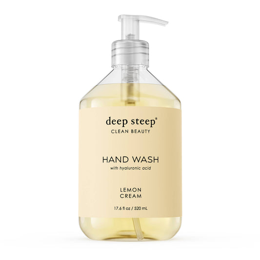 Argan Oil Liquid Hand Wash - Lemon Cream 17.6oz