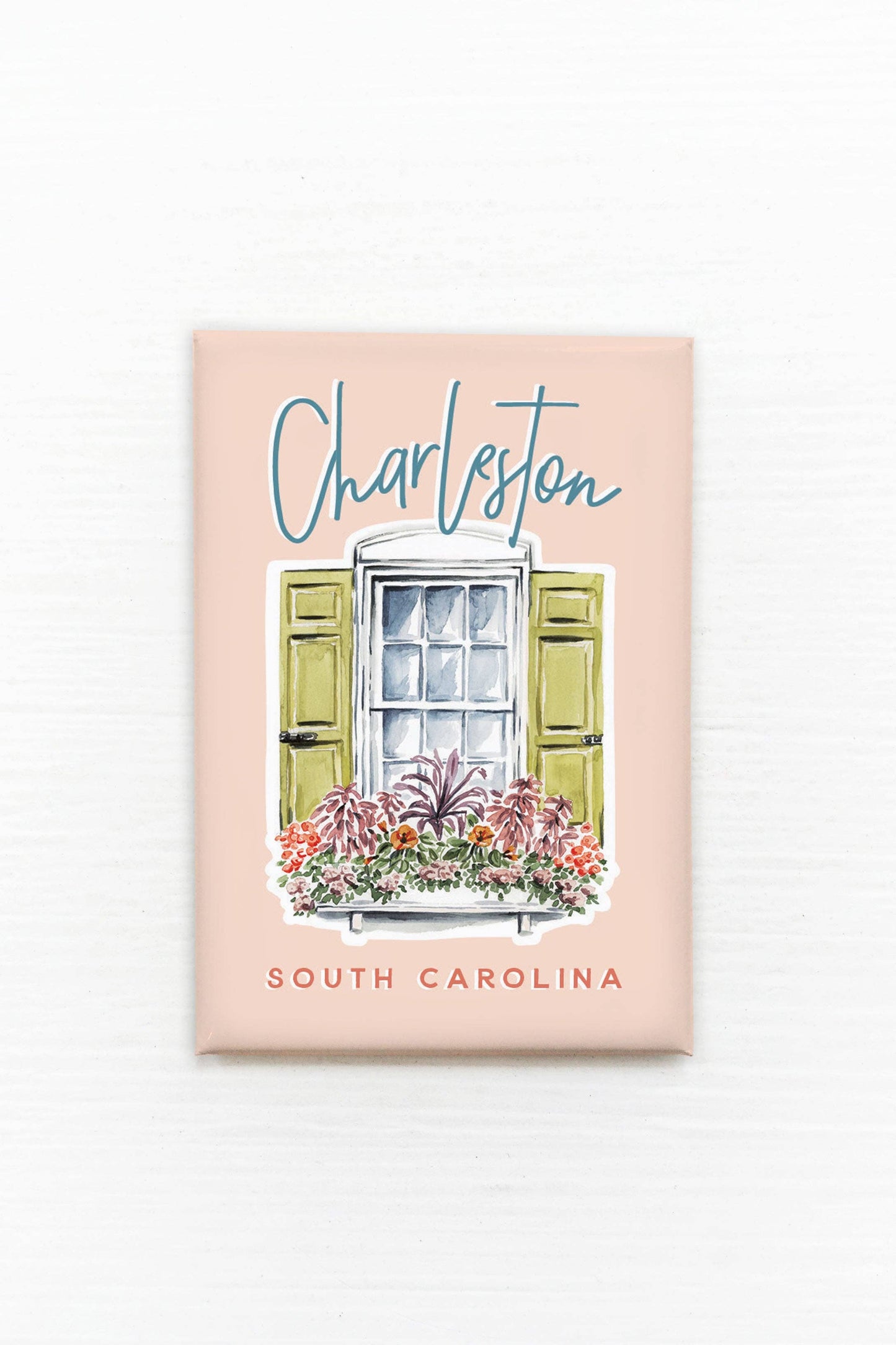 The Charleston Flower Box Magnet