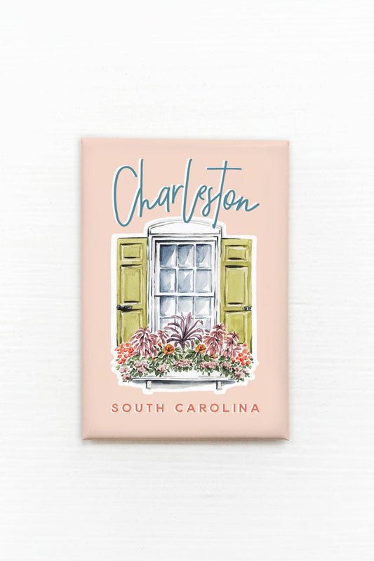 The Charleston Flower Box Magnet