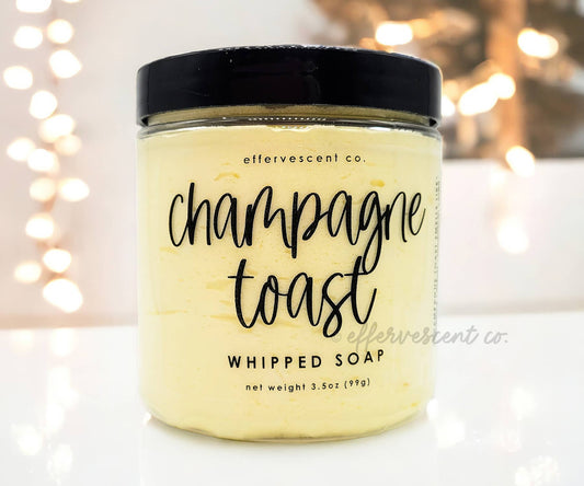 Champagne Toast | Whipped Soap