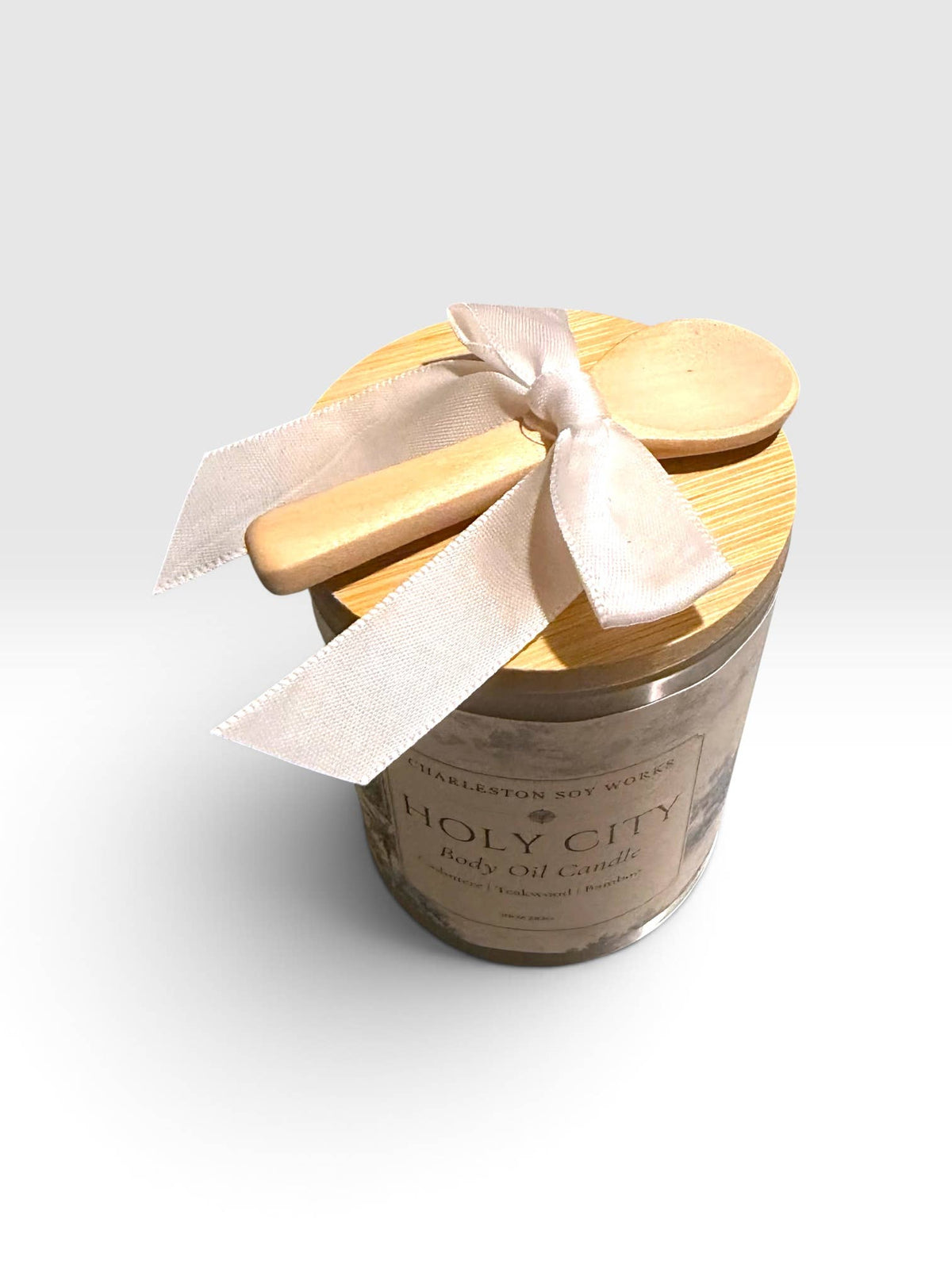 Holy City— Charleston Illustrated Body Oil Candle, 10oz