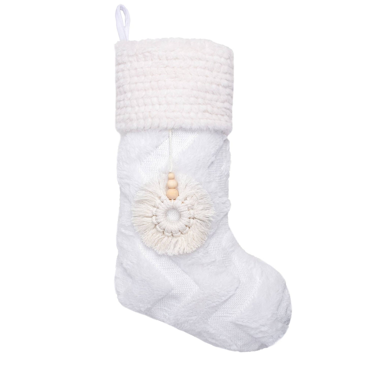 Christmas Stockings White Bohemian-style