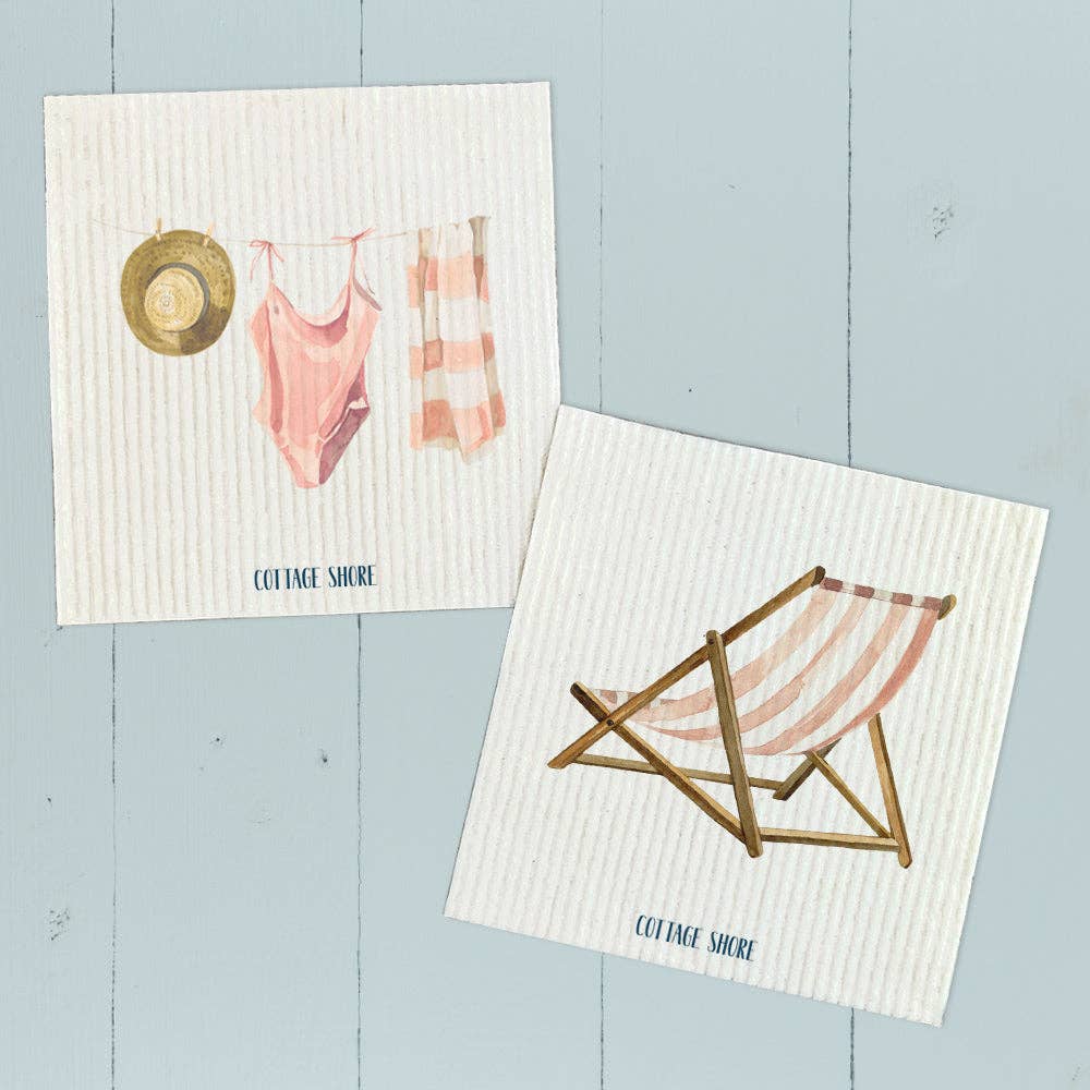 Beach Apparel and Chair - Swedish Dish Cloth