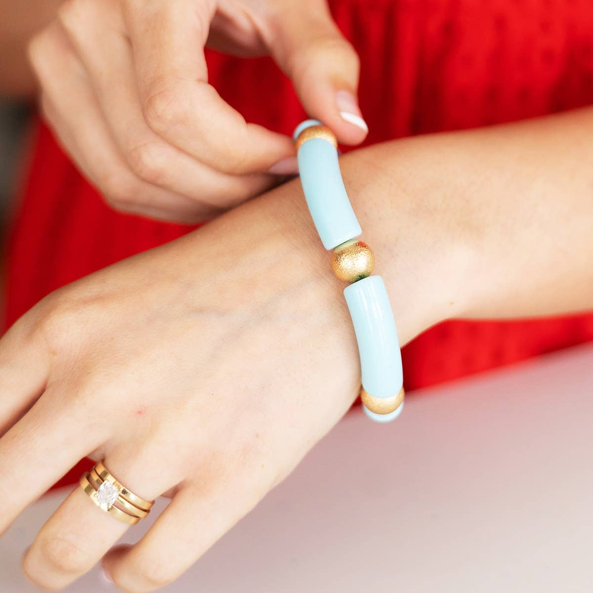 Light Blue Wrenley Bracelet