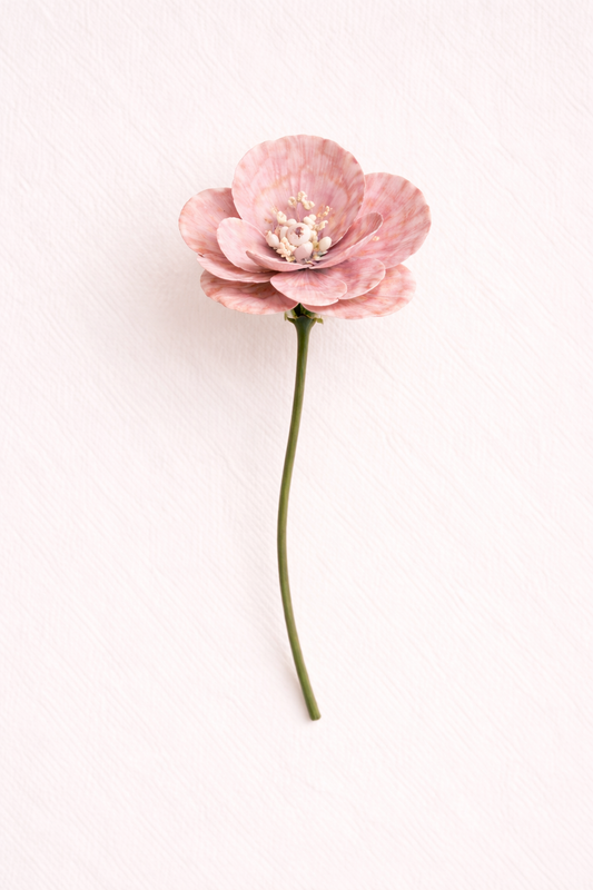 Blush Scallop Flower