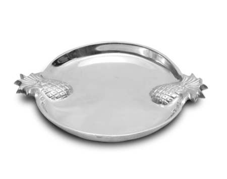 Pineapple Round Tray, 4