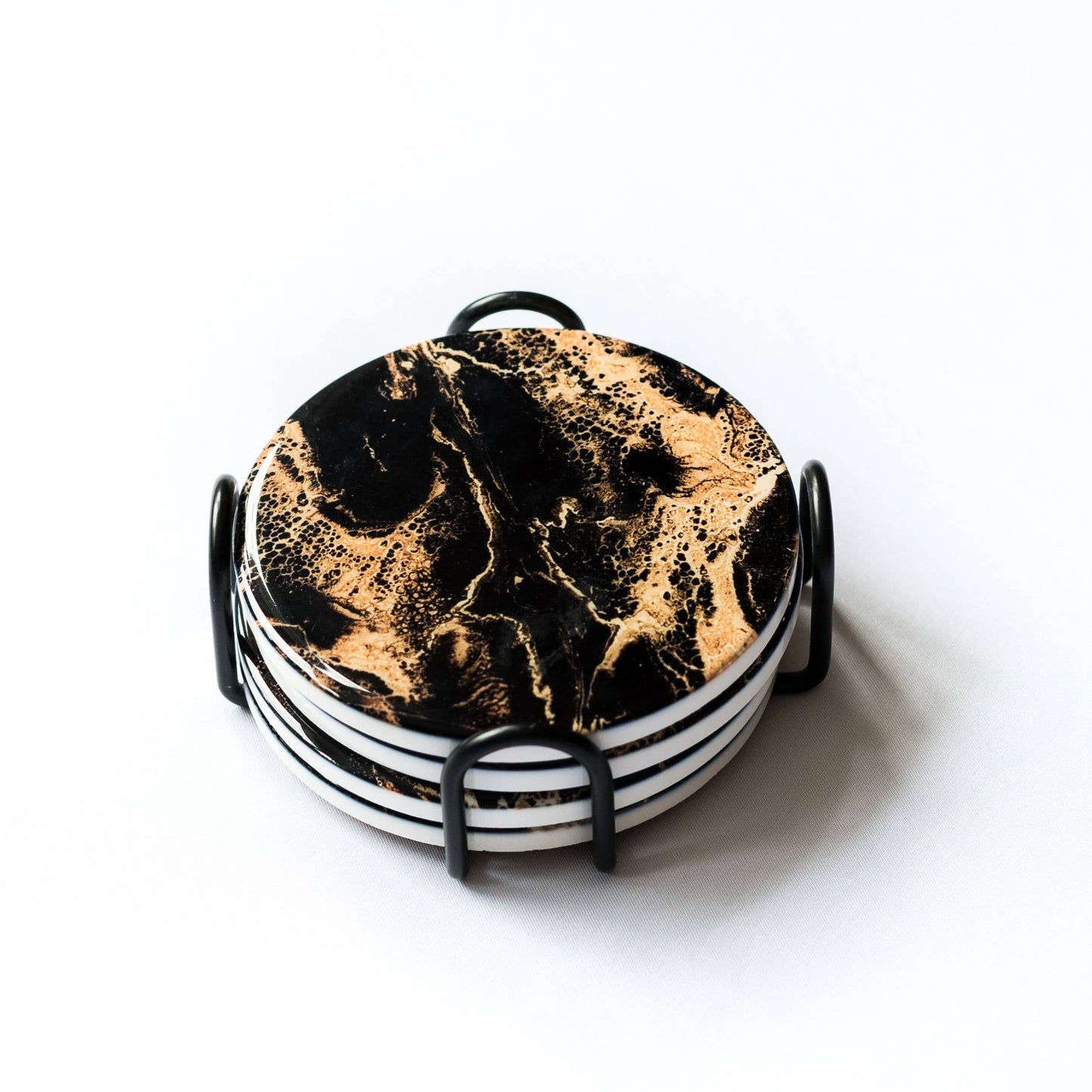 Ceramic Resin Coasters (set of 4)