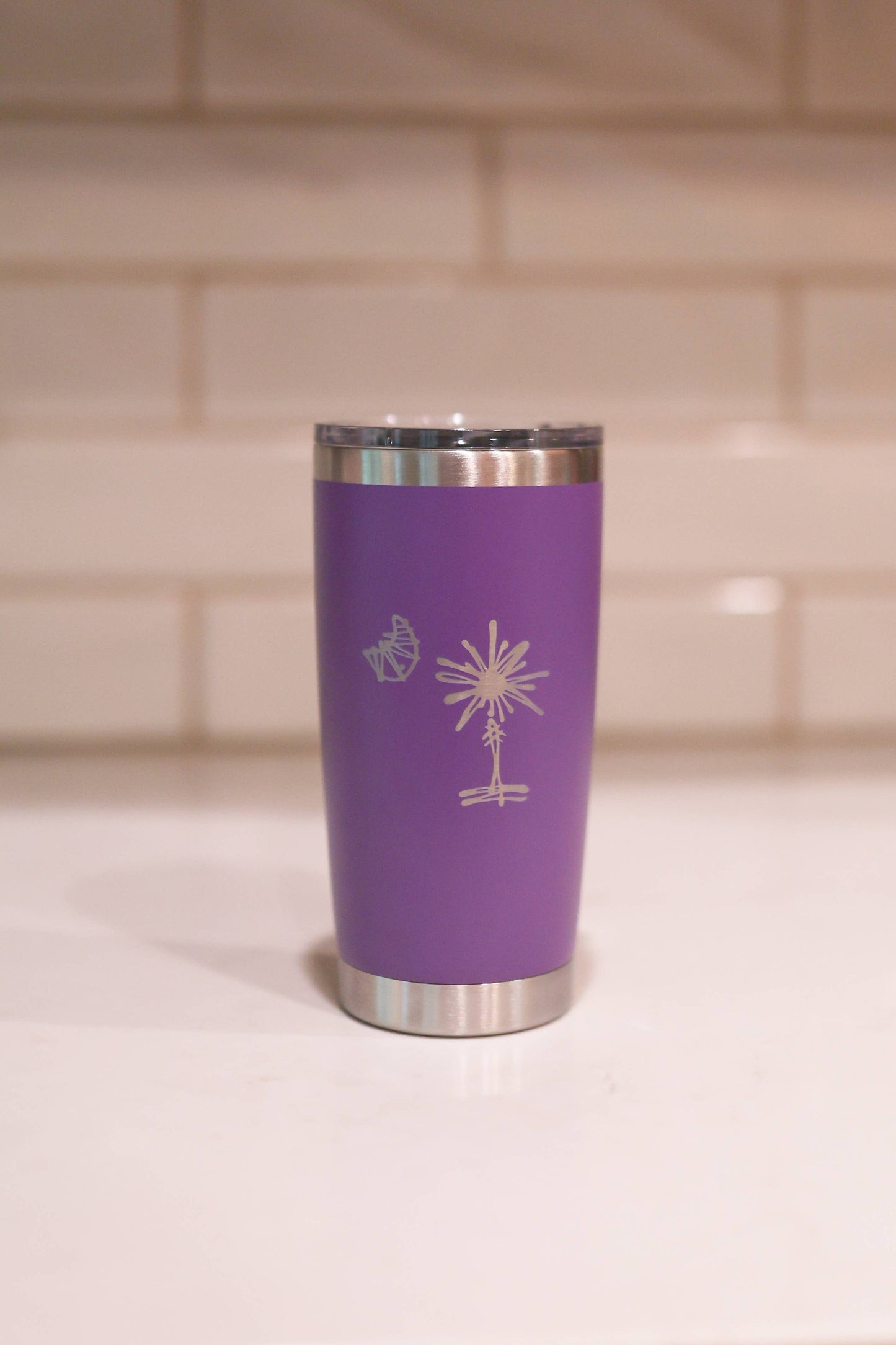 South Carolina Palmetto Tree 20oz Stainless Steel Tumblers