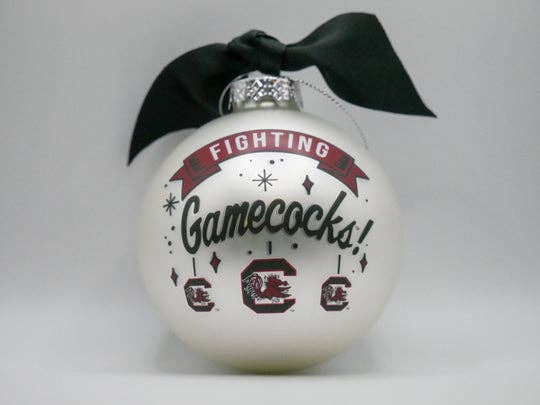 South Carolina Mascot Glass Ball Ornament