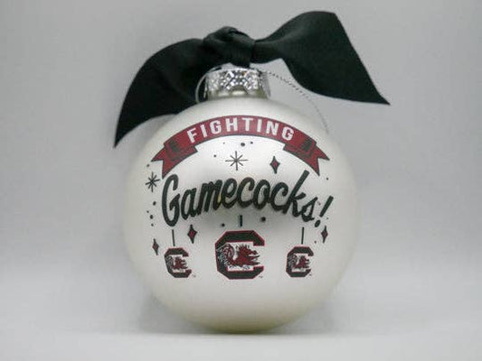 South Carolina Mascot Glass Ball Ornament